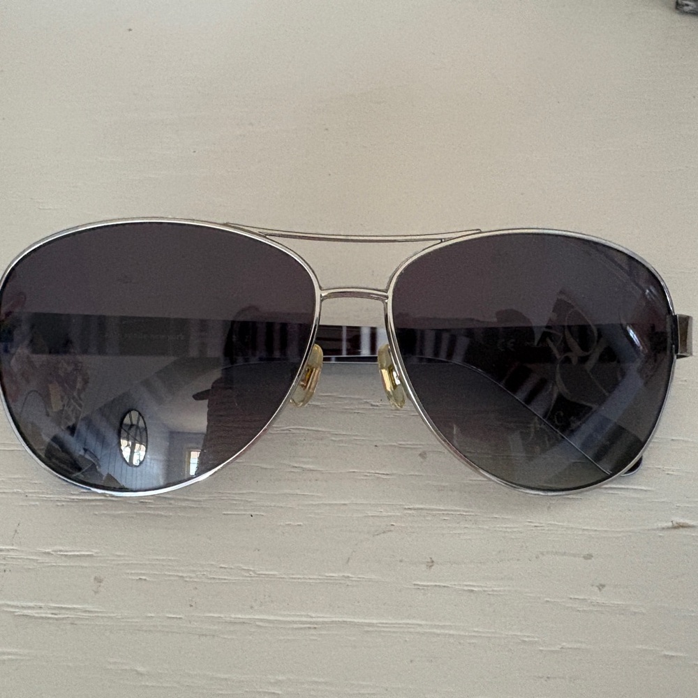 Aviator Sunglasses - Silver Frame - Kate Spade Dalia 2/P/S